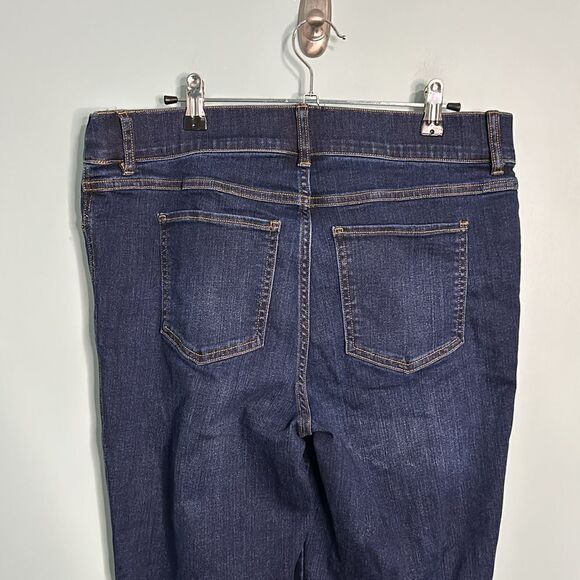 Spanx Flare Jeans in Midnight Shade NWT - Picture 7 of 9